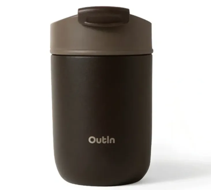 Mug isotherme de voyage Terra Brown -35 cl - OUTIN