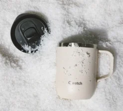 Mug isotherme inox matt Sable - 35 cl - QWETCH