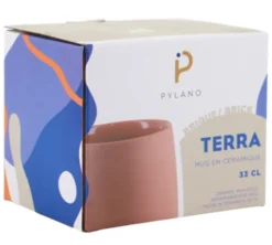 Mug Terra Brique 33 cl - PYLANO