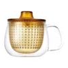 Mug Unimug + infuseur à thé jaune - 35cl - KINTO