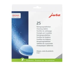 Nettoyant JURA - Boîte de 25 pastilles de nettoyage ( 3 en 1 )
