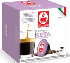 Pack 160 capsules compatibles A Modo Mio Lavazza Seta - CAFFE BONINI