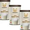 Pack Chocolat poudre saveur Chocolat Blanc - Vrac 3 x 350 g - COLUMBUS & CO