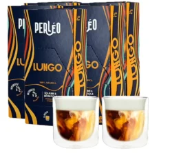 Pack découverte 50 Capsules compatibles Nespresso* Original Lungo + 2 verres – MAXICOFFEE