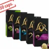 Pack découverte 50 capsules compatibles Nespresso* Original et L'Or Barista