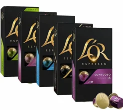 Pack découverte 50 capsules compatibles Nespresso* Original et L'Or Barista