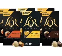 Pack découverte 60 capsules compatibles Nespresso* Original - L'OR ESPRESSO