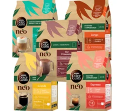 Pack découverte 60 Dosettes Dolce Gusto Neo - Assortiment boissons