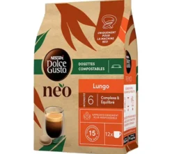 Pack découverte 72 Dosettes Dolce Gusto Neo - Café