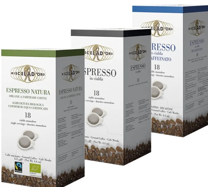 Pack découverte 54 dosettes ESE - MISCELA D'ORO