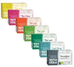 Pack Découverte Gamme Thés Bio & Equitable - 7 x 20 sachets - Terra Etica