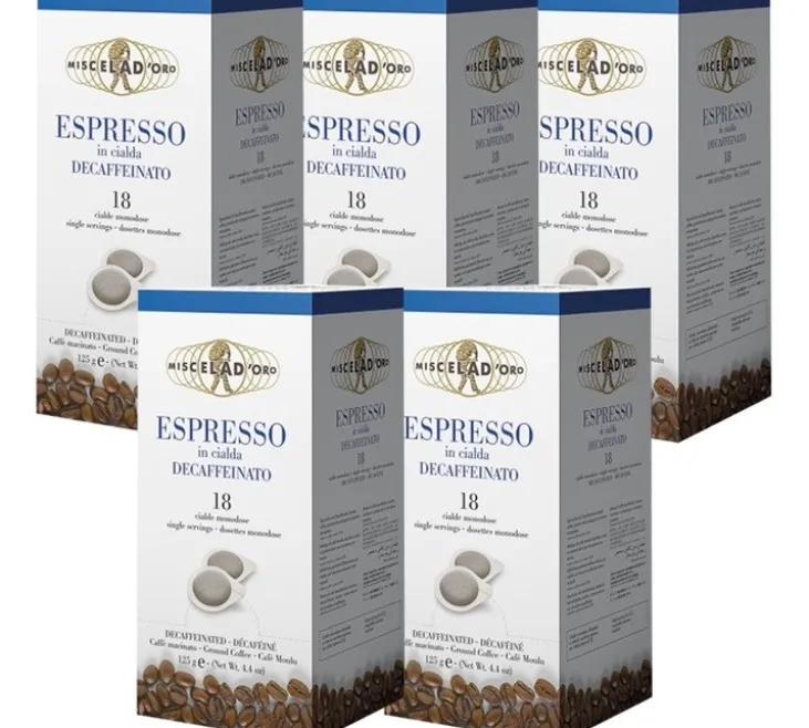 Pack 90 Dosettes ESE Espresso Decaffeinato - MISCELA D'ORO