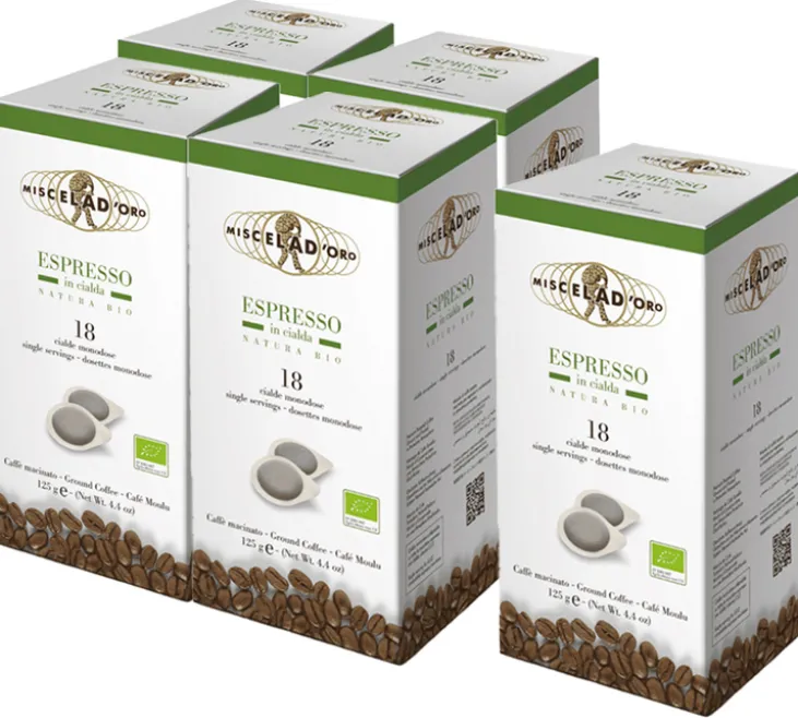 Pack 90 Dosettes ESE Espresso Natura Bio - MISCELA D'ORO