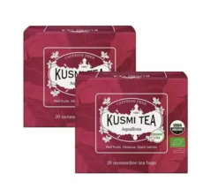 Pack Infusion AquaRosa Bio - 2 x 20 sachets - KUSMI TEA