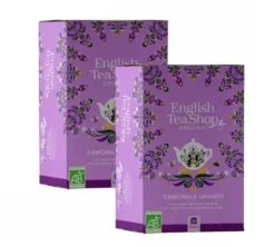 Pack Infusion Camomille Lavande Bio - 2 x 20 sachets - ENGLISH TEA SHOP