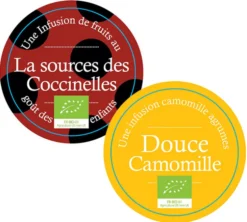 Pack Infusions Douce Camomille et La Source des Coccinelles Bio - Vrac 2 x 100 g - COMPTOIR FRANÇAIS DU THÉ