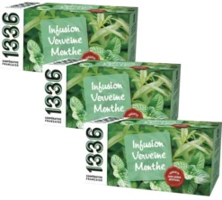 Pack Infusion Verveine Menthe - 3 x 25 sachets - 1336 (SCOP TI)