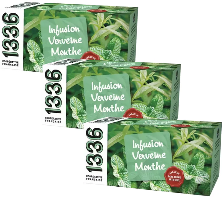 Pack Infusion Verveine Menthe - 3 x 25 sachets - 1336 (SCOP TI)