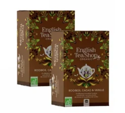 Pack Rooibos Cacao Vanille Bio - 2 x 20 sachets - ENGLISH TEA SHOP