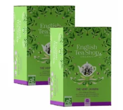 Pack Thé Vert Jasmin Bio - 2 x 20 sachets - ENGLISH TEA SHOP