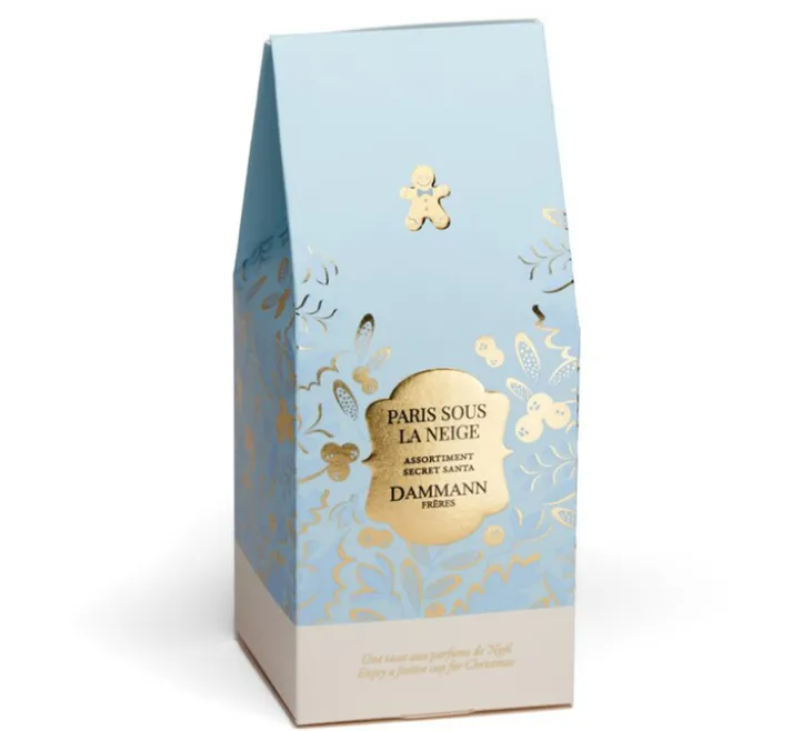 Paris sous la neige - Thé Noël à Paris 40g + Spécialité de thé Noël à Paris 50g - DAMMANN FRÈRES