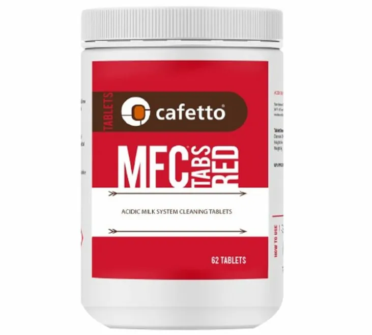 Pastilles de nettoyage MFC Red x62 - Cafetto