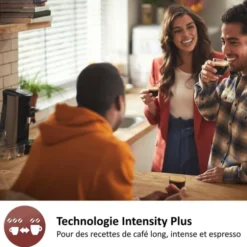PHILIPS Machine à café dosettes Senseo CSA240/21 Select Eco