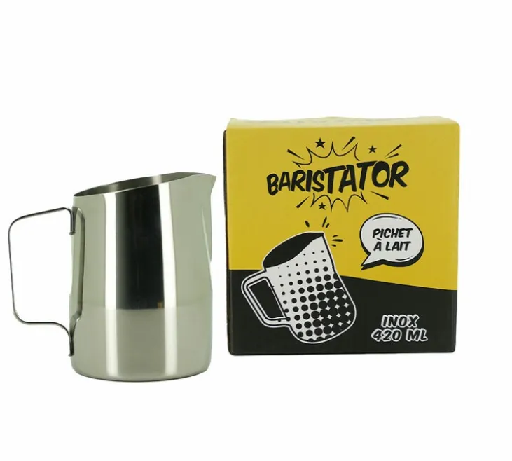 Pichet à lait BARISTATOR en inox 42 cl