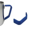 Poignée en silicone bleu pour pichet à lait 60cl/20oz - Rhino Coffee Gear