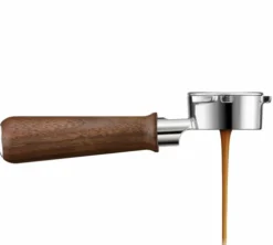 Porte-filtre Botomless SAGE 54mm manche bois de noyer