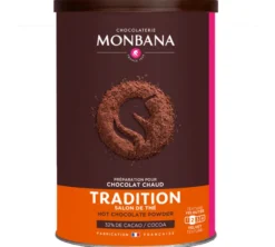 Poudre Chocolat Chaud Tradition Salon de Thé 32% Cacao - Vrac 250 g - MONBANA