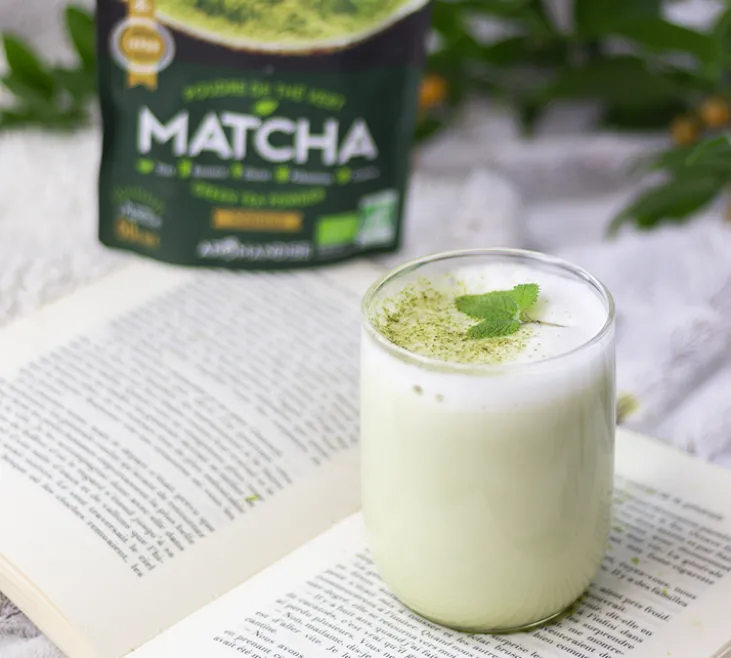 Poudre Fine de Thé Matcha Bio - Vrac 50 g - AROMANDISE