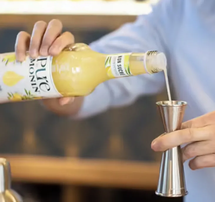 Pure by Monin - Citron et Citron vert- 70 cl