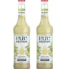 Pure by Monin - Citron et Citron vert - 2 x 70 cl