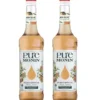 Pure by MONIN - Pêche et Abricot - 2 x 70 cl