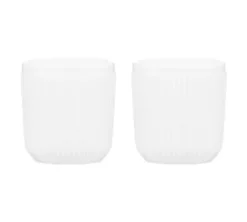 Set de 2 mugs Douro double paroi - porcelaine blanche - 10cl - BODUM