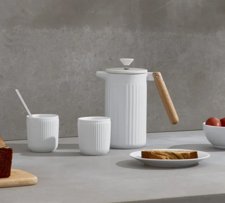 Set de 2 mugs Douro double paroi - porcelaine blanche - 10cl - BODUM