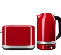 Set Petit-Déjeuner Bouilloire et Grille-pain Rouge Empire - KitchenAid