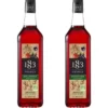 Sirop Bio Grenadine - Bouteille verre - 1883 ROUTIN 2 x 1 L