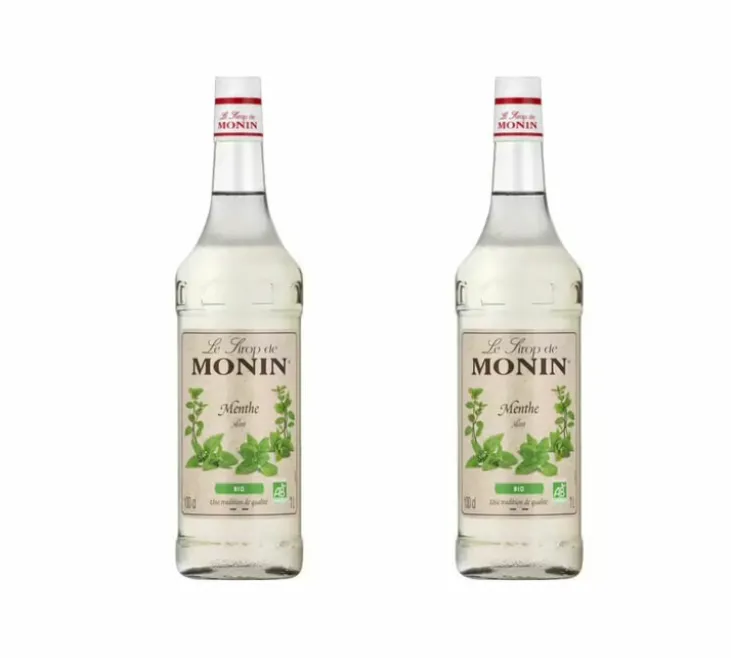 Sirop bio Monin - Menthe - 2 x 1L