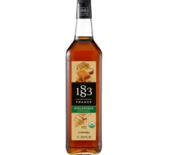 Sirop Caramel BIO - Bouteille verre 1L - 1883 ROUTIN