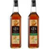 Sirop Caramel BIO - Bouteille verre - 1883 ROUTIN 2 x 1 L