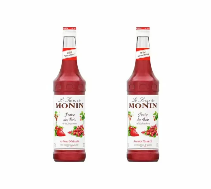 Sirop Monin - Fraise des bois - 2 x 70 cl
