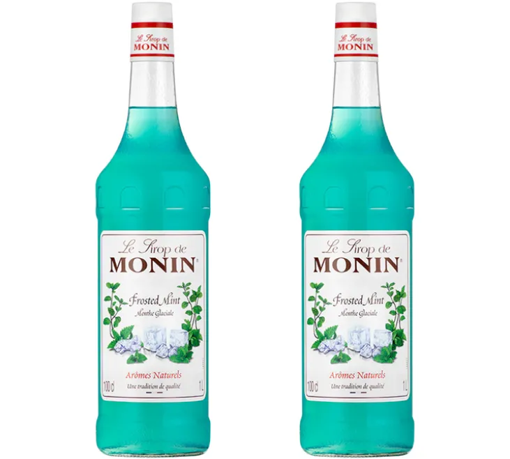 Sirop Monin - Menthe Glaciale - 2 x 1 L
