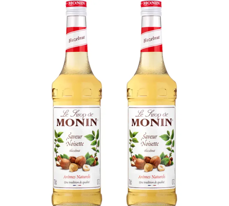 Sirop Monin - Noisette - lot de 2 x 70cl
