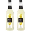 Sirop 1883 Routin Citron - Bouteille Plastique - 2 x 1 L