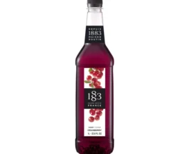Sirop 1883 Routin Cranberry - Bouteille plastique - 1L