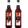 Sirop 1883 Routin Fraise - Bouteille Plastique - 2 x 1 L