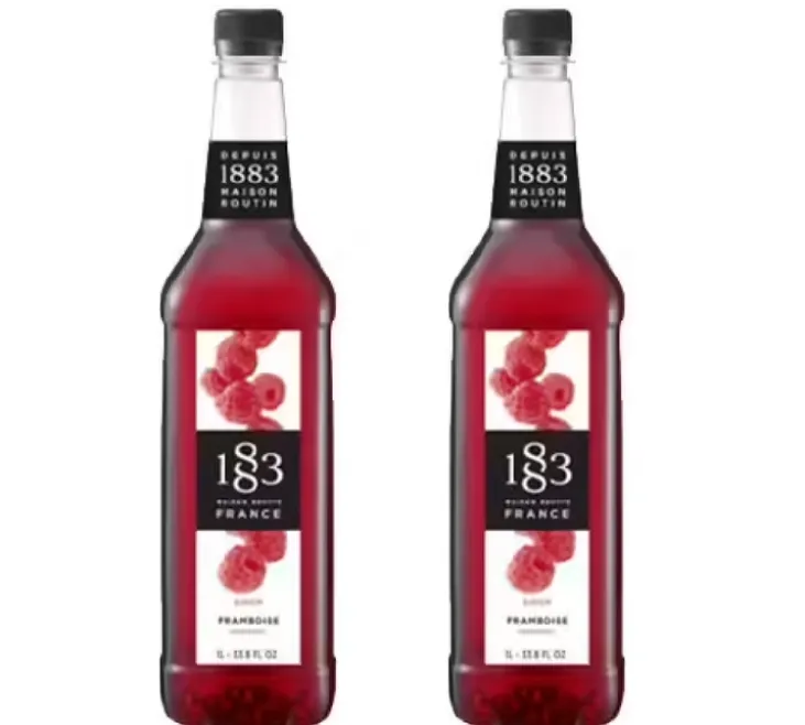 Sirop 1883 Routin Framboise - Bouteille plastique - 2 x 1 L