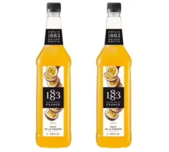 Sirop 1883 Routin Fruit de la passion - Bouteille plastique - 2 x 1 L